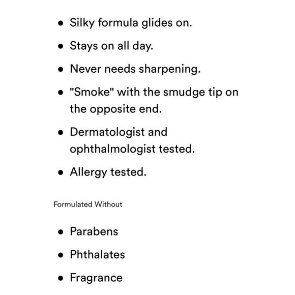 CLINIQUE Quickliner For Eyes Eyeliner w/ Smudger Full Size 07 REALLY BLACK nwob - Picture 2 of 2